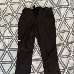Skechers Barco flare leg scrub pants black size medium